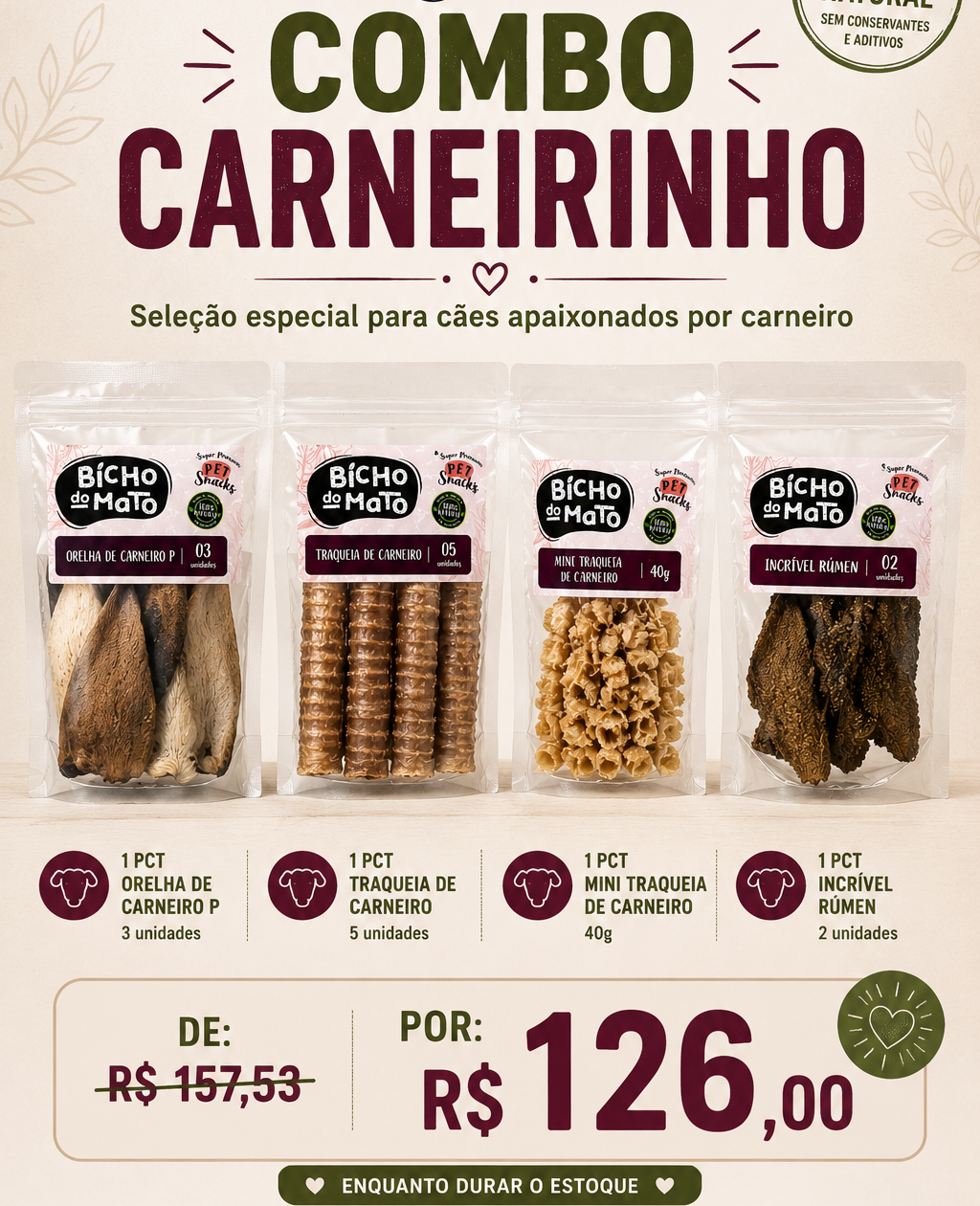 Combo Carneirinho